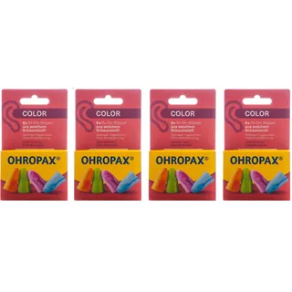 OHROPAX Color Schaumstoff Stoepsel (4x 8 Stück)