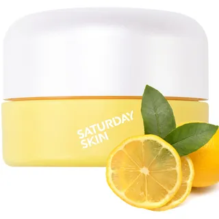 Saturday Skin Yuzu Augencreme Vitamin C Wide Illuminating Under Augencreme für Falten, geschwollene Augen, Augenringe, feuchtigkeitsspendend, hydratisiert, Anti-Aging für Frauen
