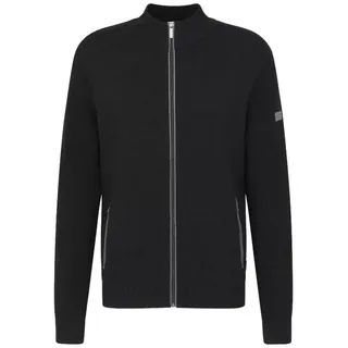 bugatti Strickjacke 7600-65523B Baumwoll-Kaschmir-Mix grau L
