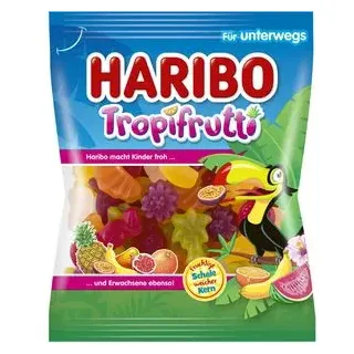 HARIBO Tropifrutti Fruchtgummis 100g