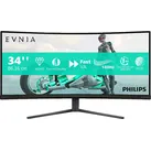 PHILIPS 34M2C3500L 34 Zoll WQHD Gaming Monitor (0,03 ms Reaktionszeit, 180 Hz)