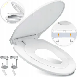 Kesser WC Sitz mit Absenkautomatik Weiß