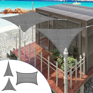 Woltu Sonnensegel Sonnenschutz HDPE Windschutz UV-Schutz