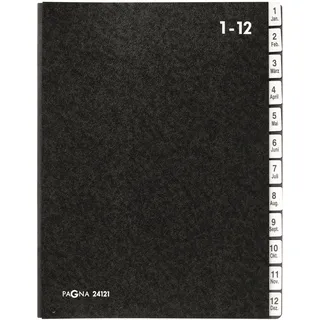 1-12, Jan.-Dez. schwarz