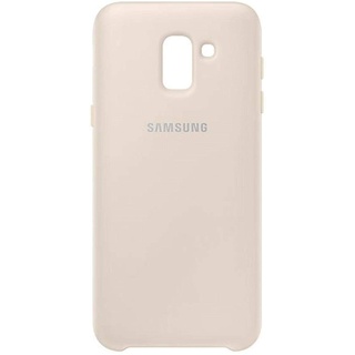 Original Samsung EF-PJ600 Dual Layer Cover für Galaxy J6 Gold