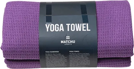 Matchu Sports Yoga handtuch - Königliches Purpur