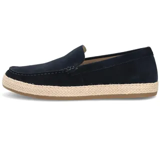 Geox Herren U PANTELLERIA B Espadrille Wedge Sandal, Navy, 43 EU