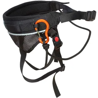 SLEDWORK Running Belt schwarz/orange | SWRBSO | für Sportive Einsätze, Größe:L