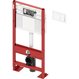 TECE base WC-Set mit Betätigungsplatte weiß, Bauhöhe 1120 mm
