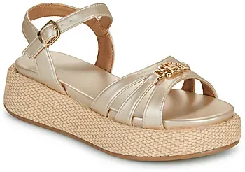 Tommy Hilfiger  Keilabsatzsandalen ERIKA  in Gold, 38