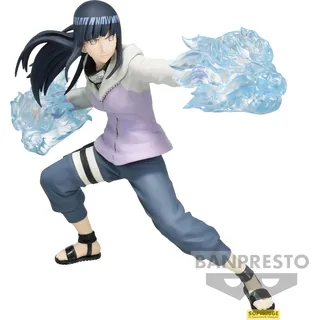 BANPRESTO Naruto Shippuden Vibrations Stars Hyuga Hinata Figur - Multicolor