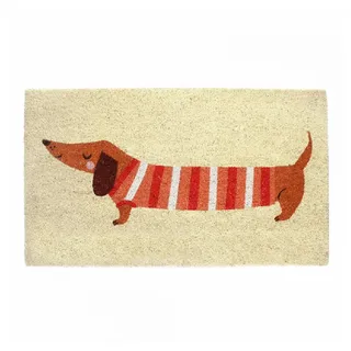 Rex London Fußmatte „Dackel (Sausage Dog)“ aus umweltfreundlicher Kokosfaser