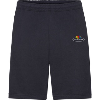 Fruit of the Loom Fruit of the Loom Jogging-Shorts mit Vintage-Logo, deep navy - Vintage-Logo klein, L