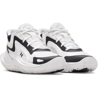 Under Armour Ua Gs Jet '25 - white, Größe:7B - Weiß