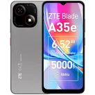 ZTE Blade A35e, Android-Smartphone ohne Vertrag: 2GB+64GB Speicher, Silber-Grau, 5000 mAh Akku & 6,52" HD+ Display