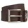 Herrengürtel Leder Dunkelbraun 105