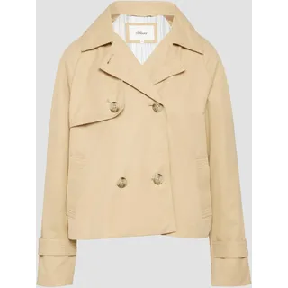 S.Oliver Cabanjacke mit Raglanärmeln und Streifenfutter, 44