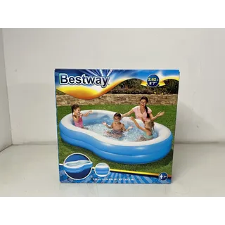 BESTWAY Lagune Family Planschbecken 262 x 157 x 46 cm