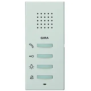 Gira Wohnungsstation AP 1250 27 reinweiß seidenmatt