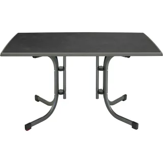 MFG Klapptisch Boulevard, 132 x 72 x 90 cm, Stahl, anthrazit/schiefer