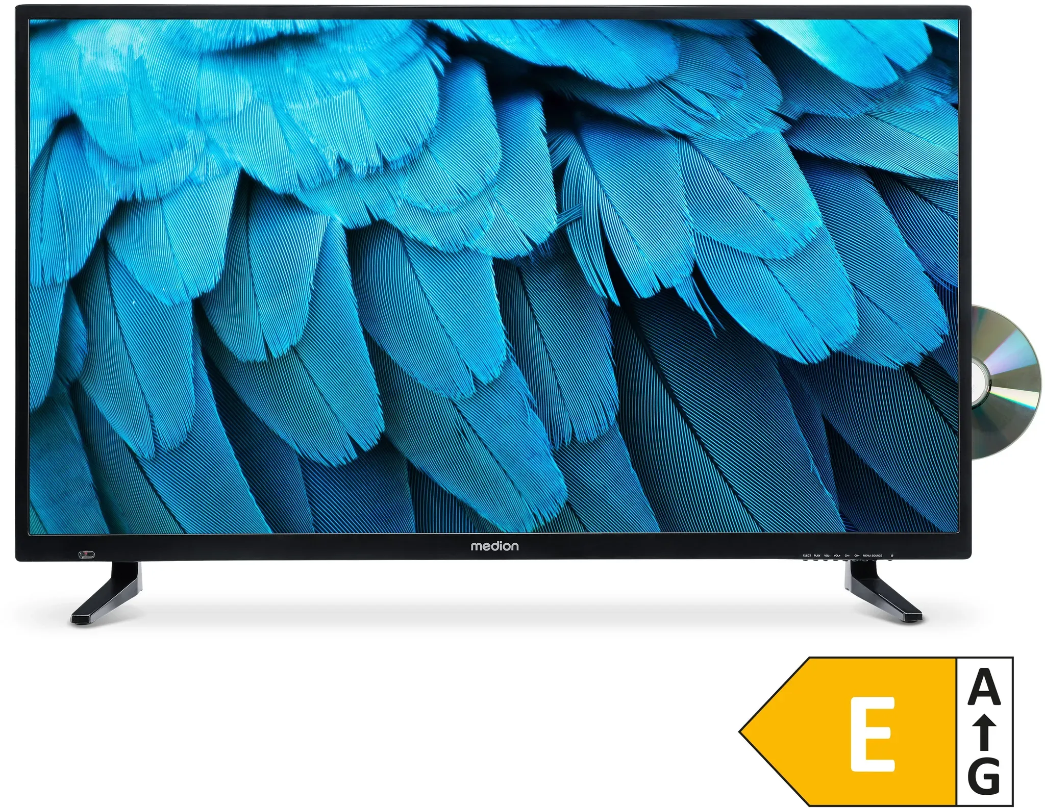 MEDION LIFE MD 840001 TV, 100,3 cm (40''), Full HD, HD Triple Tuner, integrierter DVD-Player, integrierter Mediaplayer, CI+ Schnittstelle