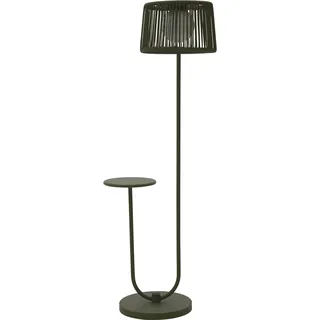 LECO Stehlampe mit Ablagetisch 3000k grün