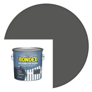 Bondex Holzfarbe für Aussen 2,5 l anthrazit