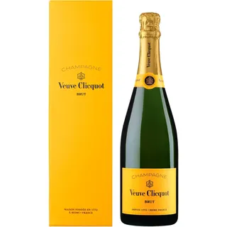 Veuve Clicquot Brut Champagner mit Geschenkverpackung, 750mL