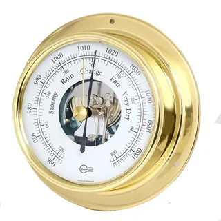 Barigo Barometer Tempo Messing 110 mm x 32 mm 183ms