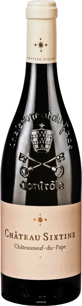 12er Set Château Sixtine Châteauneuf du Pape 2022 - Versandkostenfrei!