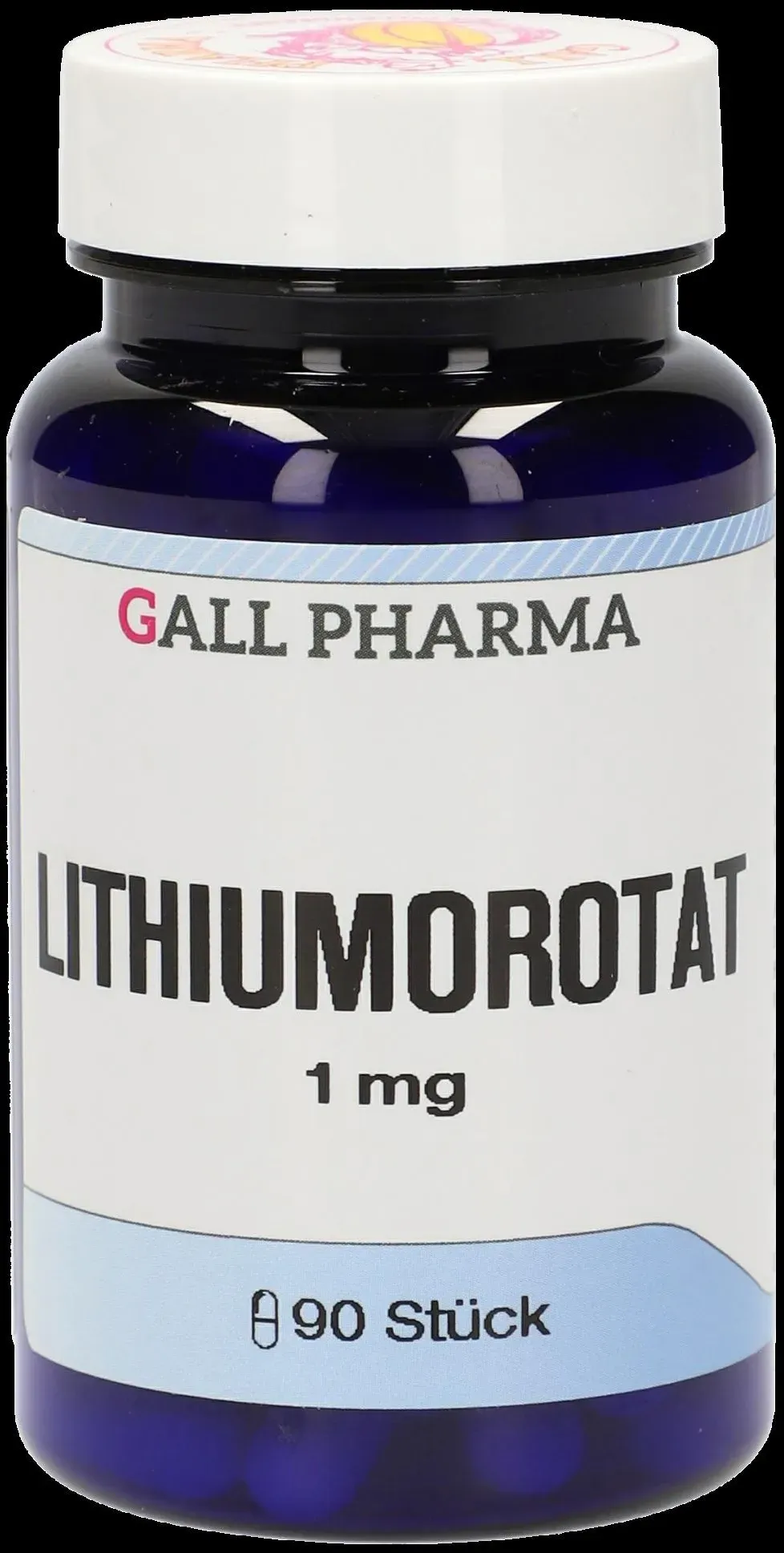 Lithiumorotat 1 mg Gph Kap 90 ST