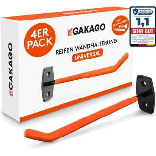 Gakago Reifenhalter Wandhalterung – 4er