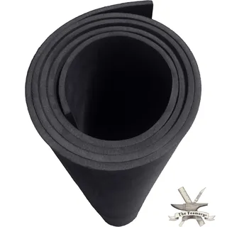 EVA-Schaumstoff Cosplay – 6 mm dick (1 mm bis 10 mm) – extra große Schaumstoffplatten – Schwarz oder Weiß – 88,9 x 149,9 cm Blatt – ultrahochdichter Bastelschaum 85 kg/m3 The Foamory