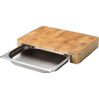 Continenta Schneidebrett mit Edelstahlschublade