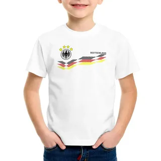 style3 T-Shirt Deutschland WM 2026 trikot fahne fan-artikel weltmeister europa EM weiß 104
