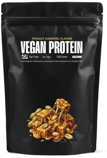 Big Zone - Vegan Protein - 1000gErdnuss-Caramel