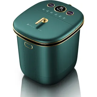 KASJ Z202 Fußbad mit UV- & Ozon-Sterilisation, Vollautomatische Massage, Konstanttemperatur-Heizung, Abnehmbar