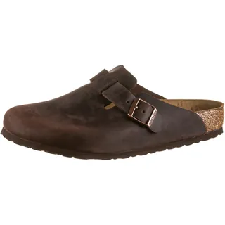 Birkenstock Boston Nubukleder geölt habana 41
