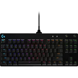 LOGITECH Clicky G Pro Mechanical, Gaming Tastatur, Mechanisch, Sonstiges, kabelgebunden, Schwarz