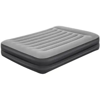 BESTWAY Tritech Queen Built-in Pump Double Air Bed Grau 203x152x46cm