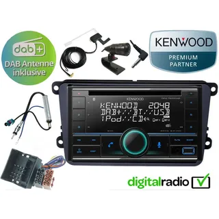 DSX Kenwood CD Bluetooth DAB+ USB Radio Antenne inkl für VW T5 T6 2003-2020