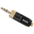 Deity DA35 Microdot Adapter für W.Lav Serie schwarz