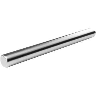 LURCH Teigrolle Edelstahl, Ausrollstab in der Länge 40cm,