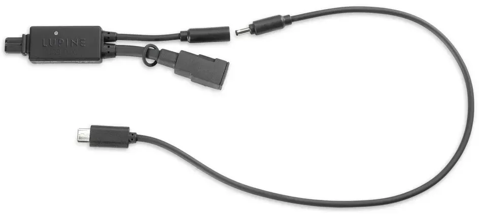 LUPINE Ladeadapter USB TWO | für USB-C Anschluss