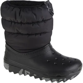 Crocs Classic Neo Puff Boot K in Schwarz, 29/30, Schwarz, - 29-30