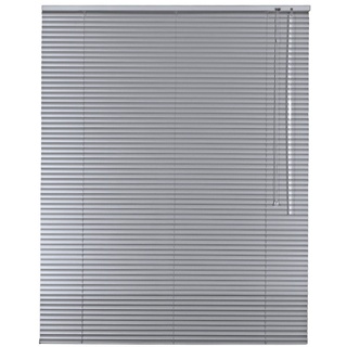 Sonnenschutz-HH - Aluminium Jalousie Standard 60 x 160 cm silber / 60x160 cm/Alu-Jalousie Jalousette Fensterjalousie