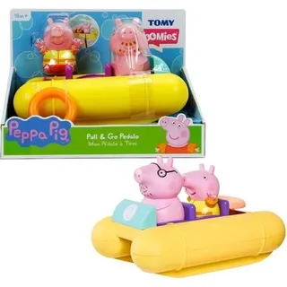 TOMY Tomy, Pedalo Tretboot, Peppa Pig,