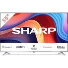 Sharp 55GP6260E (55", QLED, 4K, 2023), TV, Silber