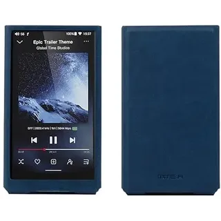 MITER Hülle für FiiO JM21, handgefertigte Kunstlederhülle für fiio-jm21 (Marineblau)