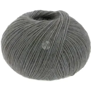 Lana Grossa Ecopuno | Edle Netzgarnstruktur aus Baumwolle gefüllt mit Merino/Alpaka | Handstrickgarn aus 17% Schurwolle & 11% Alpaka Wolle | 50g Wolle zum Stricken & Häkeln | 215m Garn FB 63